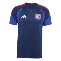 adidas Olympique Lyon Trainingsshirt 2026-2027 Donkerblauw Blauw Rood
