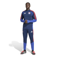 adidas Olympique Lyon Trainingstrui 1/4-Zip 2026-2027 Donkerblauw Blauw Rood