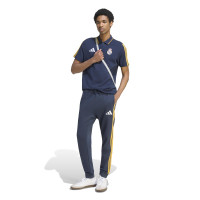 adidas Real Madrid DNA Polo 2026-2027 Donkerblauw Oranje Wit