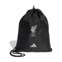 adidas Liverpool Gym Bag Black Silver