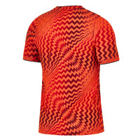 Nike Turkije Pre-Match Trainingsshirt 2026-2028 Felrood Donkerrood