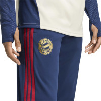 adidas Bayern Munich Tracksuit 1/4-Zip 2026-2027 Dark Blue Red Gold