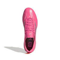 adidas Copa Pure IV Elite Iron Stud Football Boots (SG) Hot Pink Silver White
