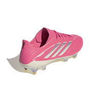 adidas Copa Pure IV Elite Iron Stud Football Boots (SG) Hot Pink Silver White