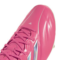 adidas Copa Pure IV Elite Iron Stud Football Boots (SG) Hot Pink Silver White