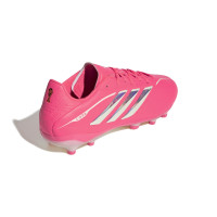 adidas Copa Pure IV League Gras Football Boots (FG) Kids Hot Pink Silver White