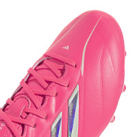adidas Copa Pure IV League Gras Football Boots (FG) Kids Hot Pink Silver White