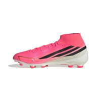 adidas F50 Hyperfast League Mid Gras (FG) Football Boots (FG) Hot Pink Black Gold White
