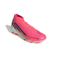 adidas F50 Hyperfast League Mid Gras (FG) Football Boots (FG) Hot Pink Black Gold White