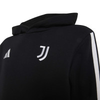 adidas Juventus DNA Hoodie 2026-2027 Kids Zwart Wit
