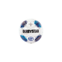 Derbystar Eredivisie Mini Voetbal Maat 1 2026-2027 Wit Blauw Rood