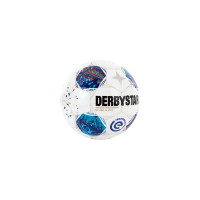 Derbystar Eredivisie Mini Voetbal Maat 1 2026-2027 Wit Blauw Rood