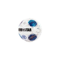 Derbystar Eredivisie Mini Voetbal Maat 1 2026-2027 Wit Blauw Rood