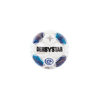 Derbystar Eredivisie Mini Voetbal Maat 1 2026-2027 Wit Blauw Rood