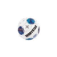 Derbystar Eredivisie Mini Voetbal Maat 1 2026-2027 Wit Blauw Rood