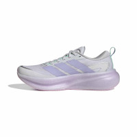 adidas Supernova Glide Hardloopschoenen Dames Zilvergrijs Paars Mintgroen