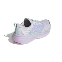 adidas Supernova Glide Hardloopschoenen Dames Zilvergrijs Paars Mintgroen