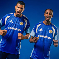 adidas FFK Curacao Trainingshirt 2026-2028 Sponsors Blauw