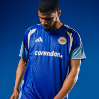 adidas FFK Curacao Trainingshirt 2026-2028 Sponsors Blauw