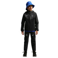 Nike Paris Saint-Germain Tech Woven Training Jacket 2026-2027 Kids Black Dark Grey White