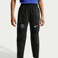 Nike Paris Saint-Germain Tech Woven Tracksuit 2026-2027 Kids Black Dark Grey White