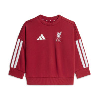 adidas Liverpool DNA Joggingpak 2026-2027 Baby/Peuters Rood Wit