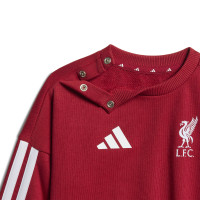 adidas Liverpool DNA Joggingpak 2026-2027 Baby/Peuters Rood Wit