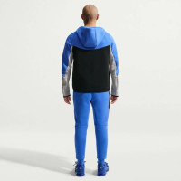 Nike Tech Fleece Sportswear Joggingbroek Blauw Zwart Wit