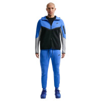 Nike Tech Fleece Sportswear Joggingbroek Blauw Zwart Wit