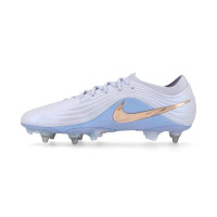 Nike Tiempo Maestro LV8 Elite Iron Stud Football Boots (SG) Light Blue Purple Bronze