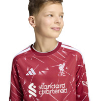 adidas Liverpool Long Sleeve Home Shirt 2026-2027 Kids