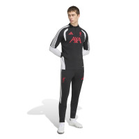 adidas Liverpool Trainingspak 1/4-Zip 2026-2027 Zwart Grijs Wit Rood