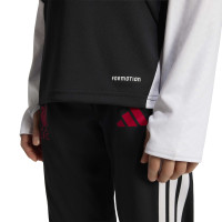 adidas Liverpool Trainingspak 1/4-Zip 2026-2027 Kids Zwart Grijs Wit Rood