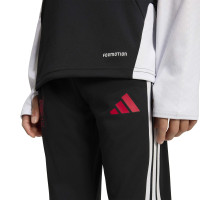 adidas Liverpool Trainingspak 1/4-Zip 2026-2027 Kids Zwart Grijs Wit Rood