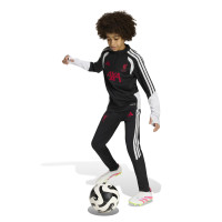 adidas Liverpool Trainingspak 1/4-Zip 2026-2027 Kids Zwart Grijs Wit Rood