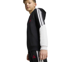 adidas Liverpool Trainingspak Hooded 2026-2027 Kids Zwart Grijs Wit Rood