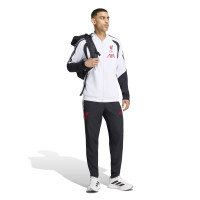 adidas Liverpool Presentation Tracksuit 2026-2027 White Black Red