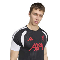 adidas Liverpool Training Shirt 2026-2027 Black Grey White Red