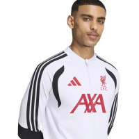 adidas Liverpool Trainingstrui 1/4-Zip 2026-2027 Wit Zwart Rood