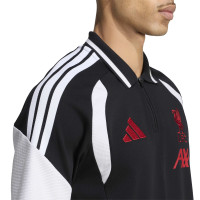 adidas Liverpool Polo 2026-2027 Black Grey White Red
