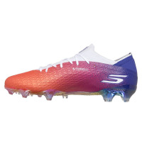Skechers SKX_2 Elite Gras Voetbalschoenen (FG) Wit Felrood Blauw Roze