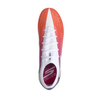 Skechers Razor 2 Elite Gras Voetbalschoenen (FG) Wit Felrood Blauw Roze