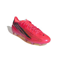 adidas F50 Hyperfast EVO Gras Football Boots (FG) Hot Pink Black Gold White