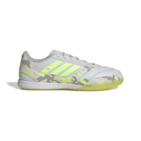 adidas Top Sala Competition II Indoor Football Boots (IN) Light Grey Light Green Lime