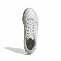 adidas Top Sala Competition II Indoor Football Boots (IN) Light Grey Light Green Lime