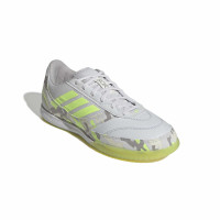 adidas Top Sala Competition II Indoor Football Boots (IN) Light Grey Light Green Lime