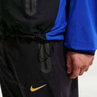 Nike Chelsea Tech Woven Tracksuit 2026-2027 Blue Dark Blue Golden Yellow