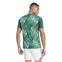 adidas Mexico Pre-Match Trainingsshirt 2026-2028 Donkergroen Groen Wit