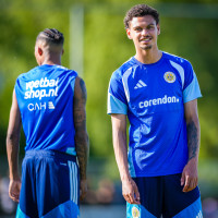 adidas FFK Curacao Trainingshirt 2026-2028 Sponsors Blauw