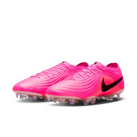 Nike Tiempo Maestro Elite Gras Voetbalschoenen (FG) Felroze Zwart